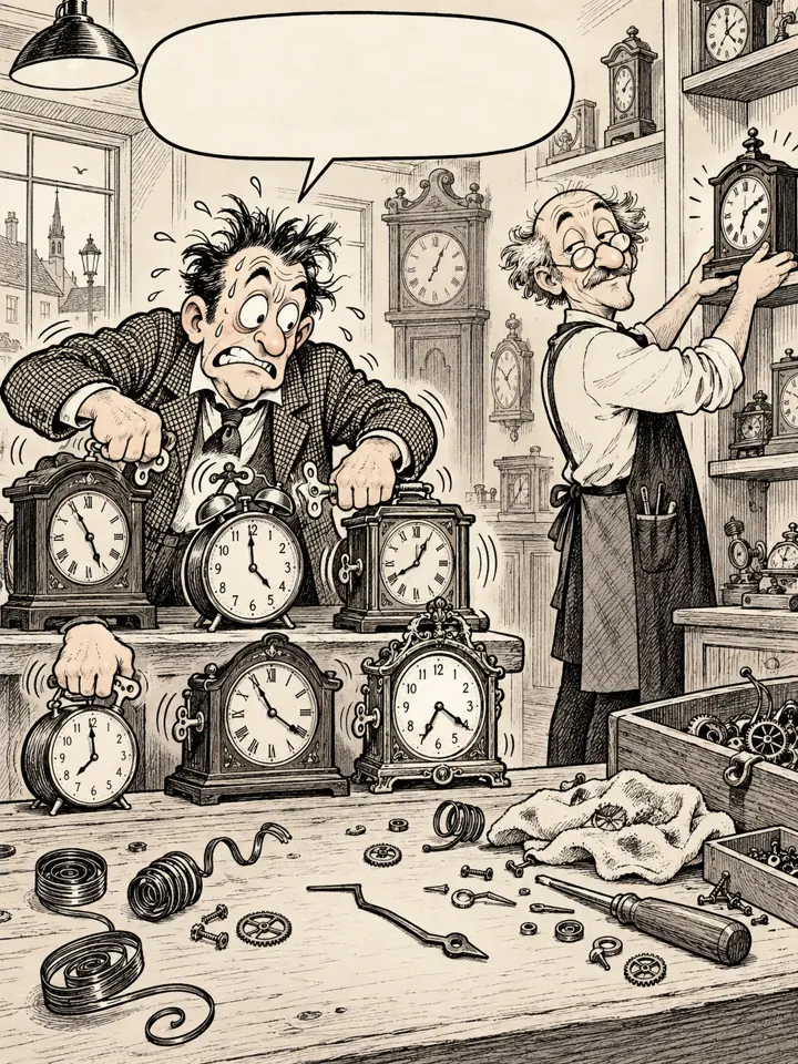 Deadpan cartoon clue preview